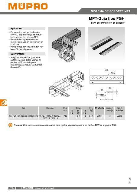 MÜPRO catálogo ES