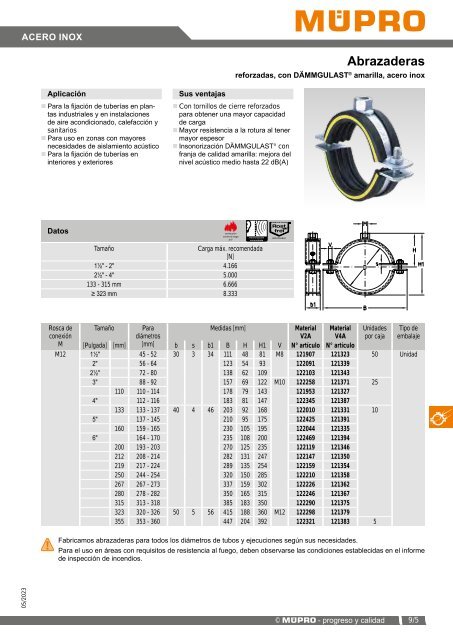 MÜPRO catálogo ES