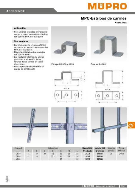 MÜPRO catálogo ES