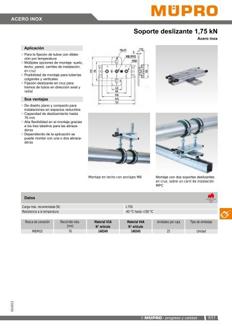 MÜPRO catálogo ES