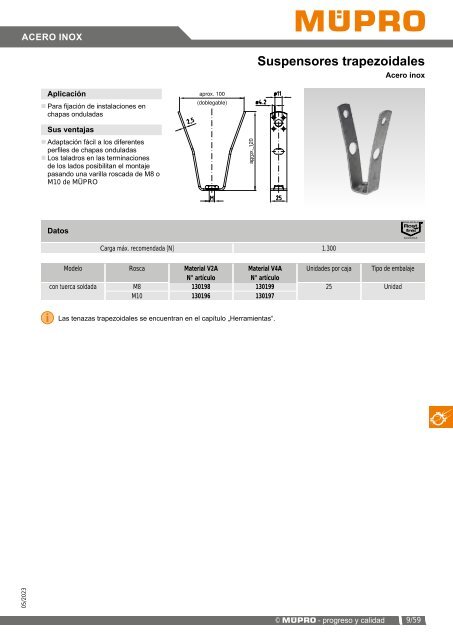 MÜPRO catálogo ES
