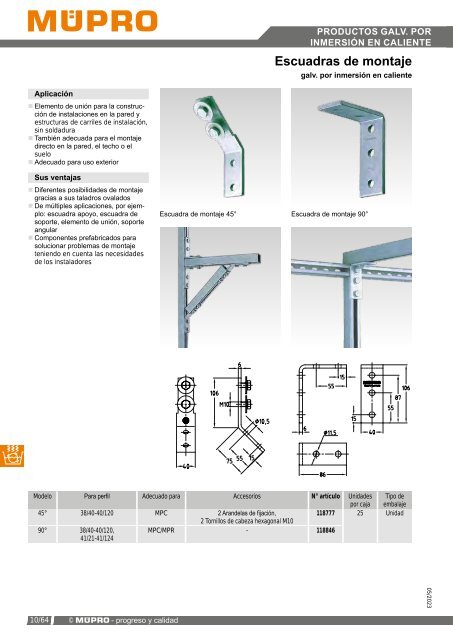 MÜPRO catálogo ES