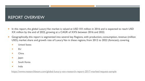 Global Luxury Van Market Research Report 2017