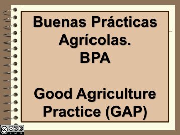 buenas practicas agricolas