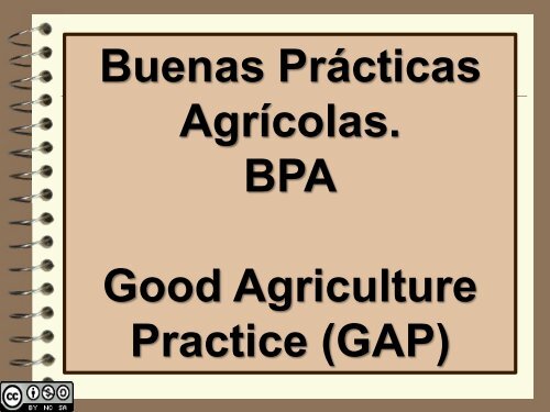 buenas practicas agricolas