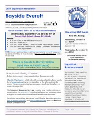 2017 September Bayside Newsletter