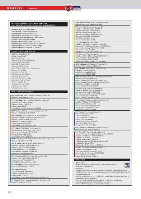 ober ö sterreich - Österreichischer Polizeisportverband