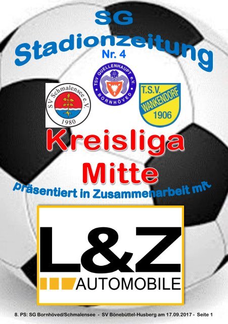 TSV  Stadionzeitung 4-2017-170917