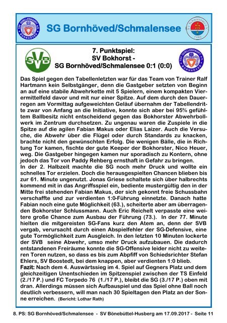 TSV  Stadionzeitung 4-2017-170917