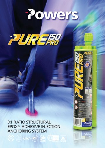 PurePro 150 Technical Data Sheet