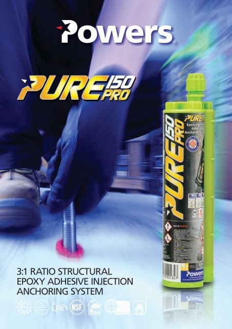 PurePro 150 Technical Data Sheet