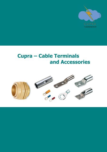 Cupra Cable Terminals and Accessories