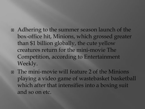 How to Download minions mini movies