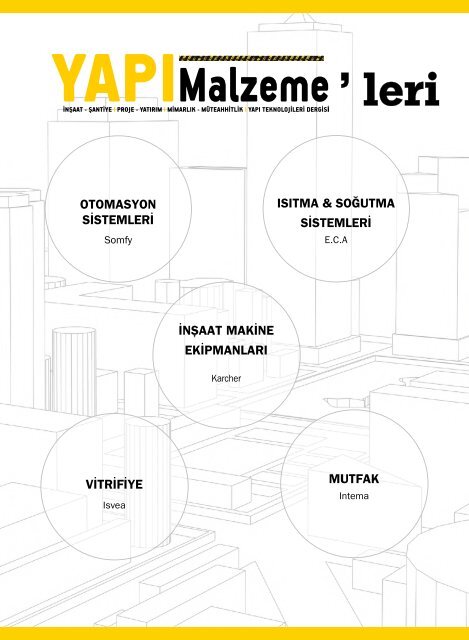 Yapı Malzeme Dergisi Eylül 2017 Sayısı