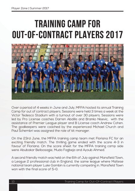 MFPA Player Zone Magazine #2