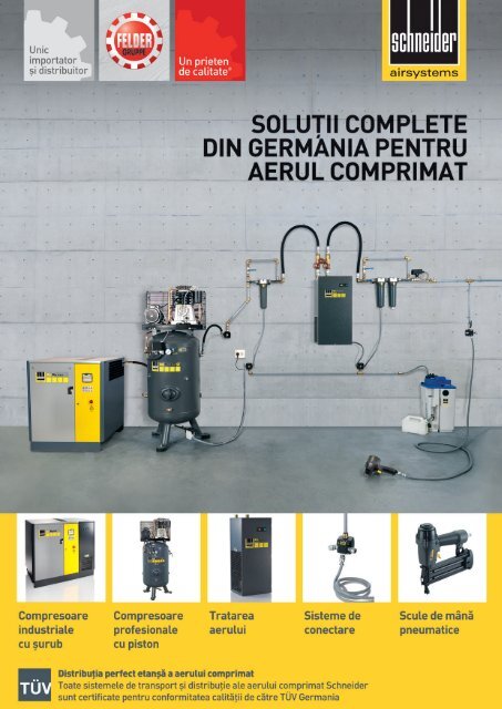 Catalog oferte speciale toamna 2017 - solutii pentru aerul comprimat Schneider 
