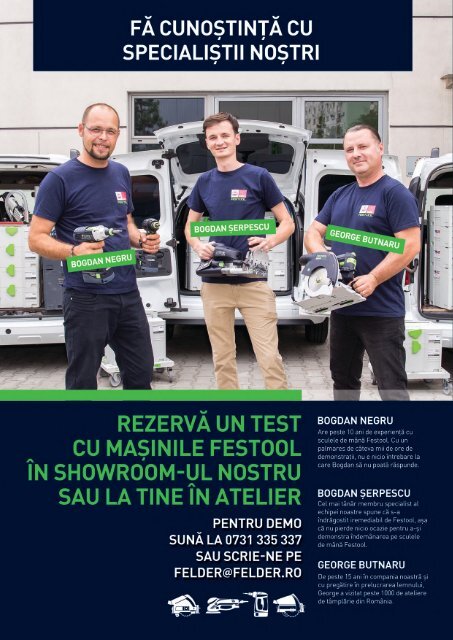 Catalog oferte speciale toamna 2017 - scule de mana profesionale si accesorii Festool 