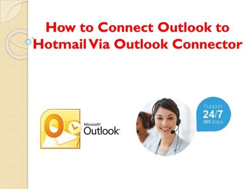 How to Connect Outlook to Hotmail Via Outlook