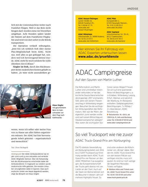 ADAC motorwelt 2017