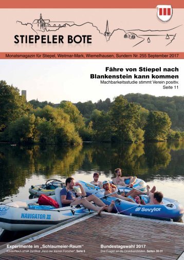 Stiepeler Bote Nr. 255 – September 2017