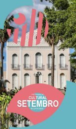 Programação Cultural #OCUPASOBRAL - Setembro 2017