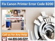 448000465291 Clear canon printer error code b200