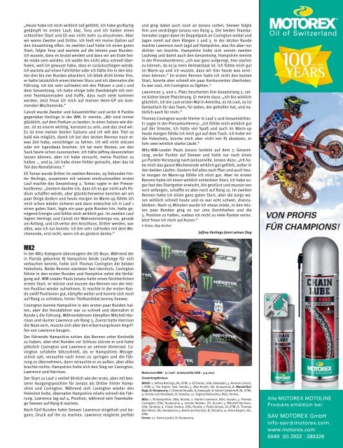 Motocross Enduro Ausgabe 10/2017