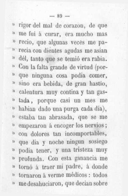 Vida de Santa Teresa de Jesus -compuesta con fragmentos de la vida escrita por ella misma-