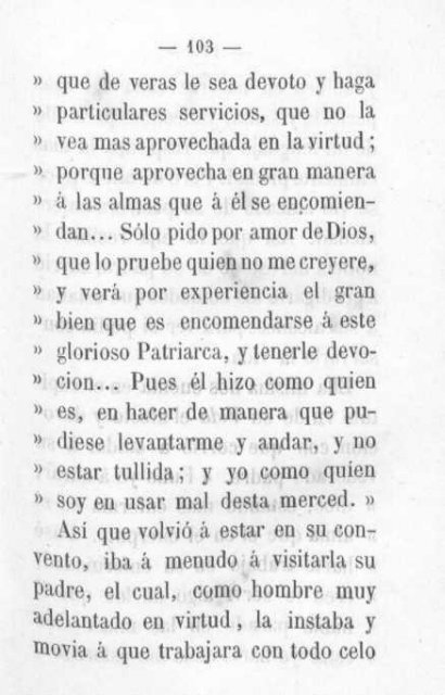 Vida de Santa Teresa de Jesus -compuesta con fragmentos de la vida escrita por ella misma-