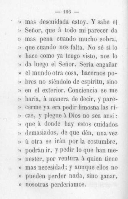 Vida de Santa Teresa de Jesus -compuesta con fragmentos de la vida escrita por ella misma-