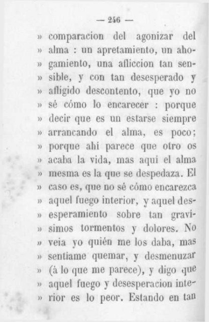 Vida de Santa Teresa de Jesus -compuesta con fragmentos de la vida escrita por ella misma-