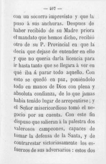 Vida de Santa Teresa de Jesus -compuesta con fragmentos de la vida escrita por ella misma-