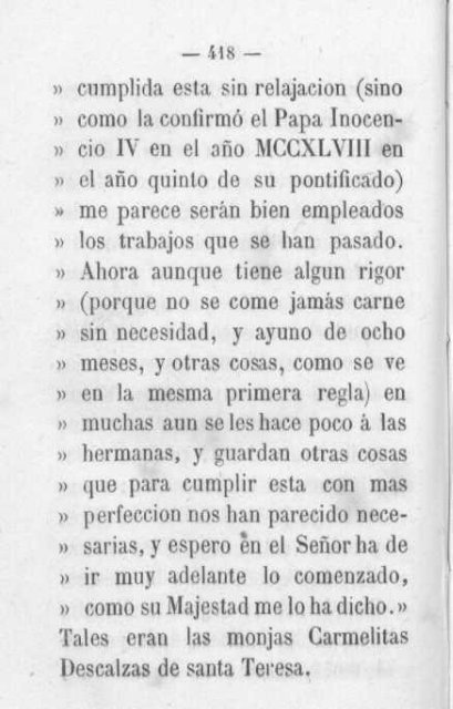 Vida de Santa Teresa de Jesus -compuesta con fragmentos de la vida escrita por ella misma-