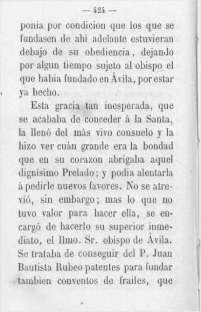 Vida de Santa Teresa de Jesus -compuesta con fragmentos de la vida escrita por ella misma-