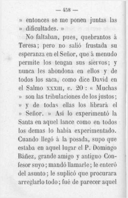 Vida de Santa Teresa de Jesus -compuesta con fragmentos de la vida escrita por ella misma-