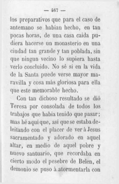 Vida de Santa Teresa de Jesus -compuesta con fragmentos de la vida escrita por ella misma-