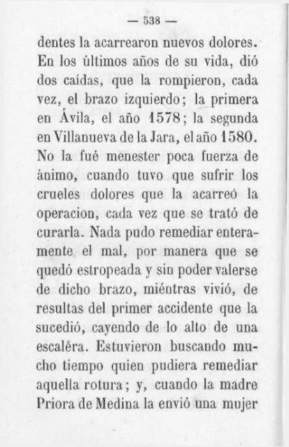 Vida de Santa Teresa de Jesus -compuesta con fragmentos de la vida escrita por ella misma-