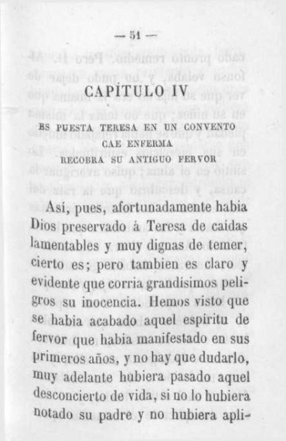 Vida de Santa Teresa de Jesus -compuesta con fragmentos de la vida escrita por ella misma-