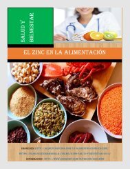 el zinc en la alimentacion 