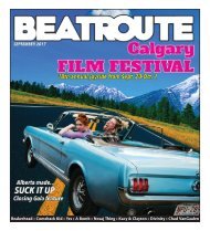 BeatRoute Magazine [AB] print e-edition - [September 2017]
