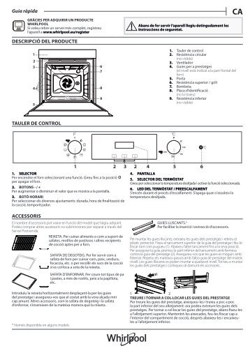 KitchenAid OAKP9 911 C IX - OAKP9 911 C IX CA (859991541220) Setup and user guide