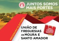 PS Autárquicas 2017 - Programa União de Freguesias de Moura e Santo Amador