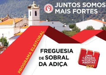 PS Autárquicas 2017 - Programa Freguesia de Sobral da Adiça