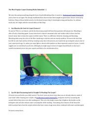 The Most Popular Carpet Cleaning Myths Debunked - 2