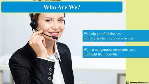 How To Choose The Right Online Class Help Tutor