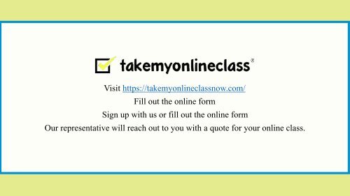 How To Choose The Right Online Class Help Tutor