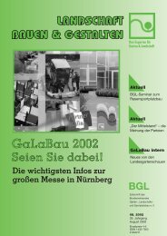 GaLaBau 2002 - Bundesverband Garten-, Landschafts