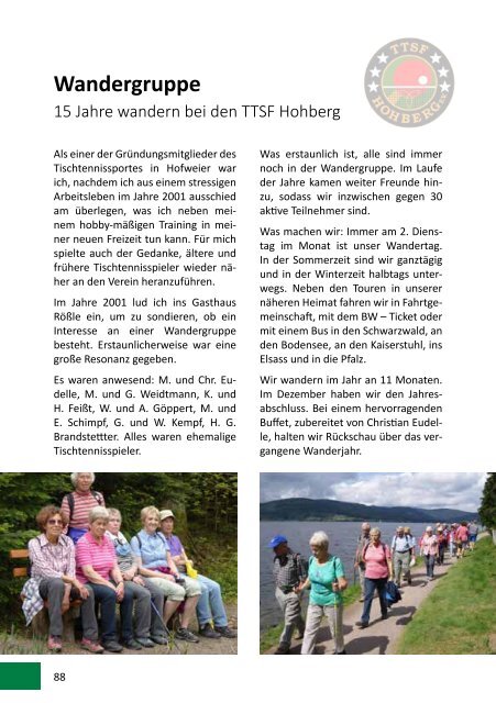 Saisonheft TTSF Hohberg (2017 / 2018)