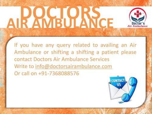 Book Doctors Air Ambulance Service in Dibrugarh Anytime with ICU Setup