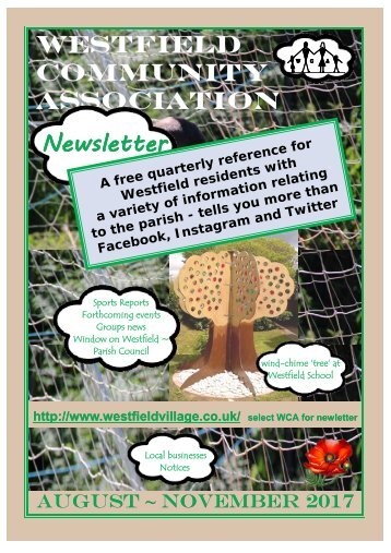 WCA newsletter 161 August 2017